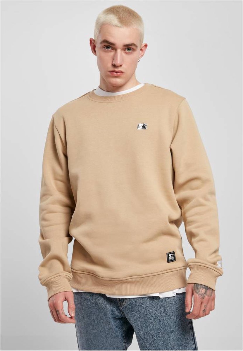 Starter Black Label - Essential Crewneck sweater/trui - L - Beige