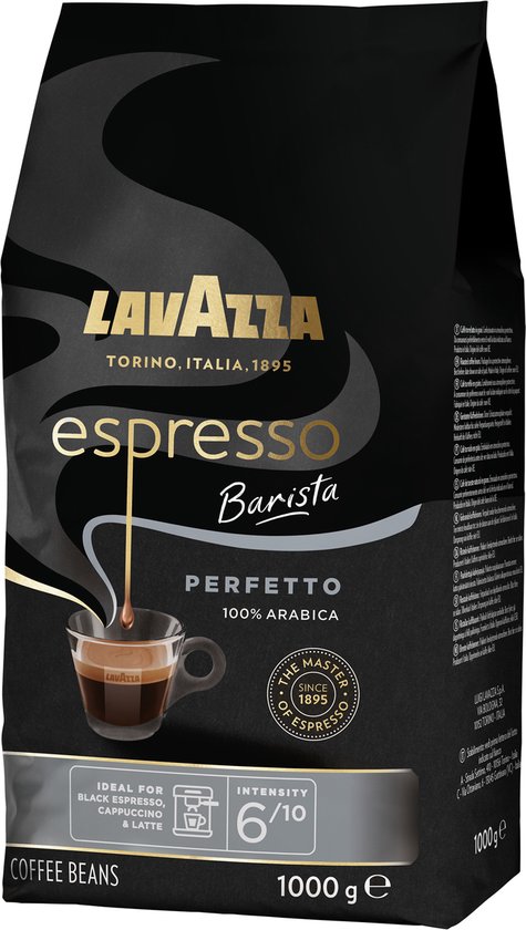 Caf&eacute; En Grano | Lavazza Espresso Barista Perfetto, 500g, 100% Ar&aacute;bica