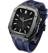 Luxe Apple Watch Case - blauw 45mm