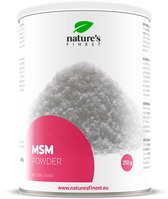 Nature's Finest MSM poeder 250g | Een organische vorm van zwavel, ook bekend als het "schoonheidsmineraal"