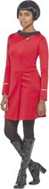 Smiffy's - Star Trek Kostuum - Star Trek Original Operations - Vrouw - Rood - Large - Carnavalskleding - Verkleedkleding