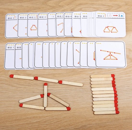 Jouet Puzzle en Bois Montessori, Jeu Éducatif Mathématiques pour