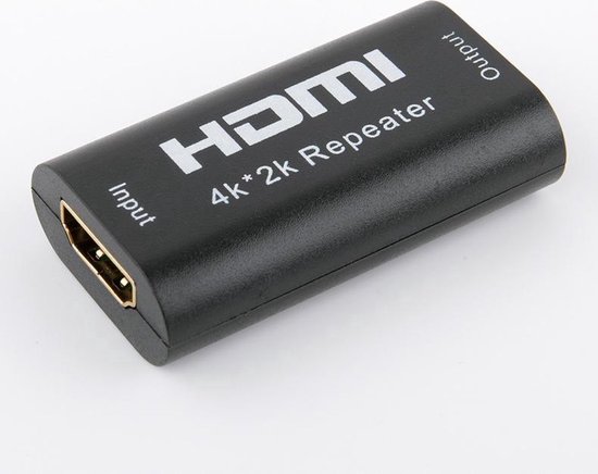 Techvavo® HDMI Repeater - HDMI Signaal Versterker Extender - 4K x 2K - 40 meter