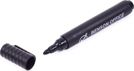 12 stuks permanente marker, 1 mm foliestift, markers, stiften