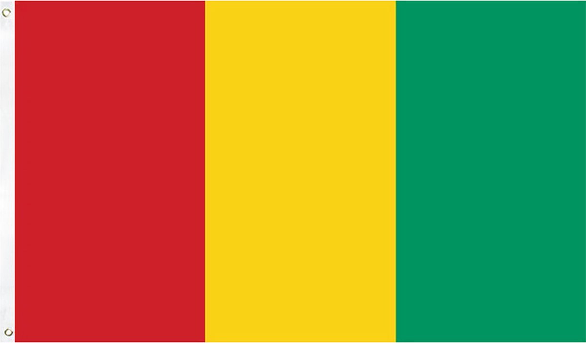FlagDirect - Drapeau guinéen - Drapeau Guinée Conakry - 90 x 150 cm.