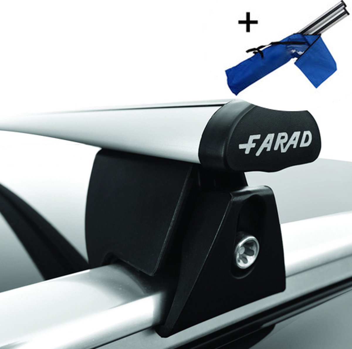 Dakdragers geschikt voor Mini Cooper 5 deurs hatchback vanaf 2014 - Aluminium inclusief dakdrager opbergtas