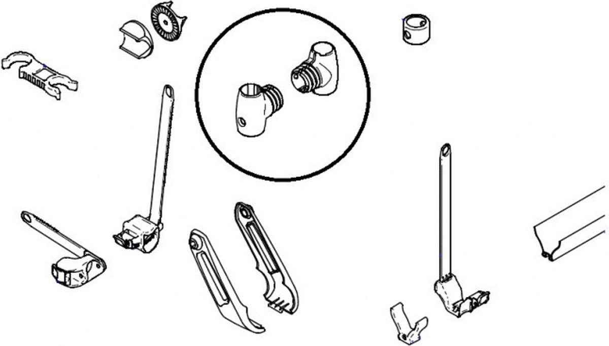 Thule Sport G2 T-Piece 2st.