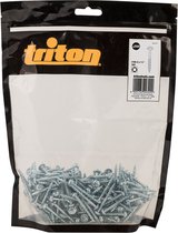 Triton Zinken Pocket Boring Schroeven met Sluitring Kop - Grof P/HC 8 x 1 - 1/2 inch - 250 stuks