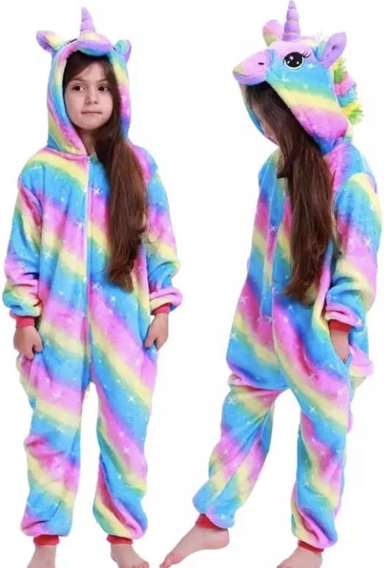 CutiePlusU Katoenen Knoop Kruis Bodysuit Onesie Pyjama Romper Regenboog