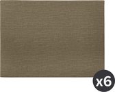 Placemat TRITON, SET/6, 33x45cm, dusty olive