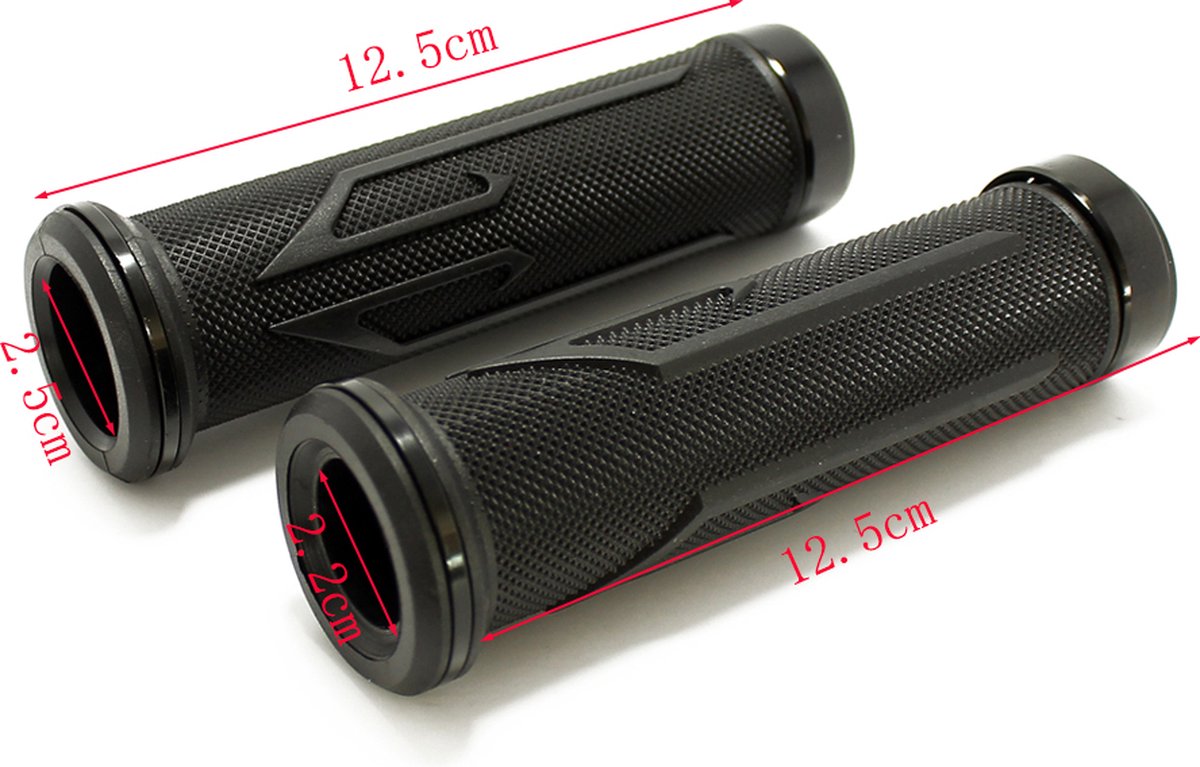 Handvaten Scooter Motor universeel zwart - Spike™ | bol.com