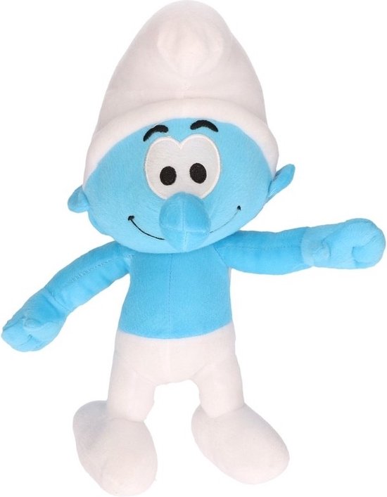 Peluche Schtroumpf 38 cm - Poupées Schtroumpf - Peluches Cartoon pour  enfants