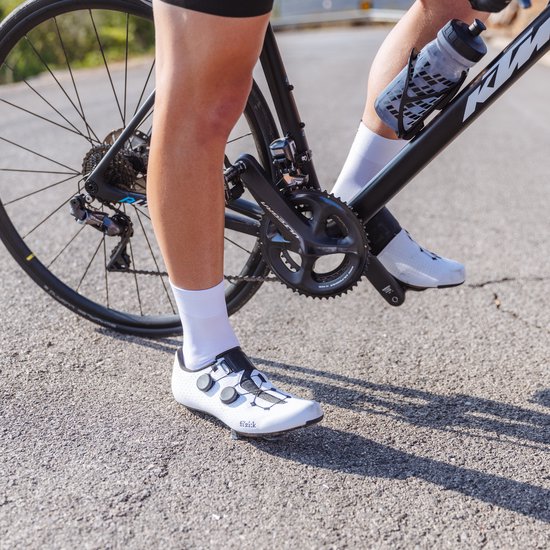 GripGrab - Lightweight SL 3PACK Performance Zomer Fietssokken 3 Paar Coolmax Wielersport Sokken Regular Cut - Wit - Unisex - Maat L (44-47) van Gripgrab — afbeelding 3