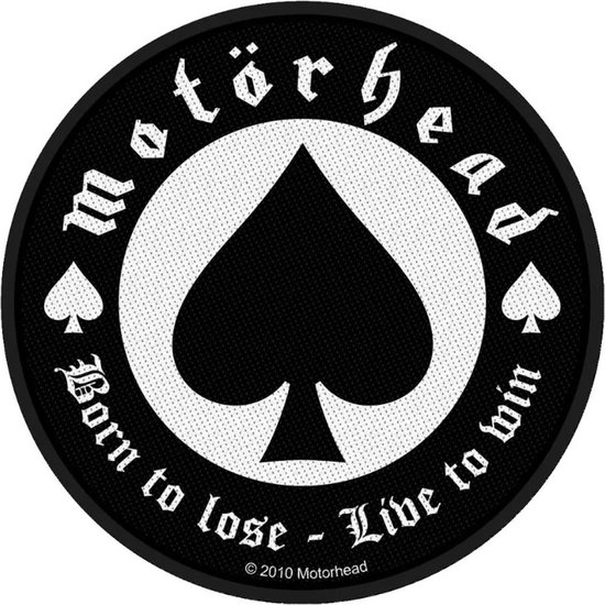 Motörhead 'Born To Lose' Beanie Mütze Aus 100% Baumwolle – Schwarz, Offizieller Band-Merch Für Unisex