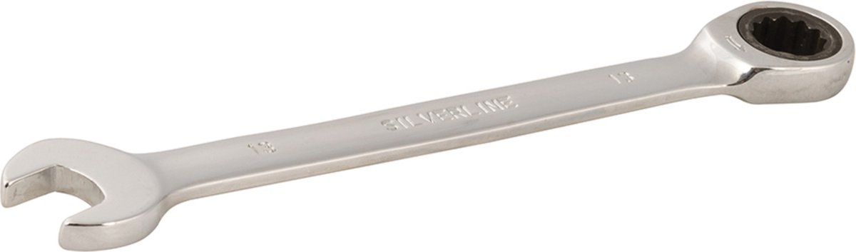 Silverline 245073 Steek-/ringratelsleutel - 13mm