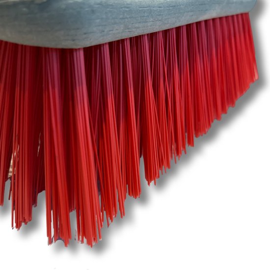 Balai MAUS extérieur 40 cm - balai de rue avec manche 150cm - PET recyclé - fabriqué en UE - balai robuste