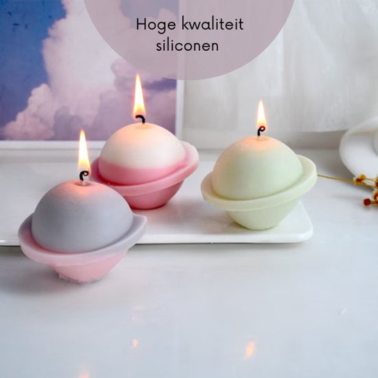 Siliconen Kaars mal Cilinder Twist M - Cozy Design