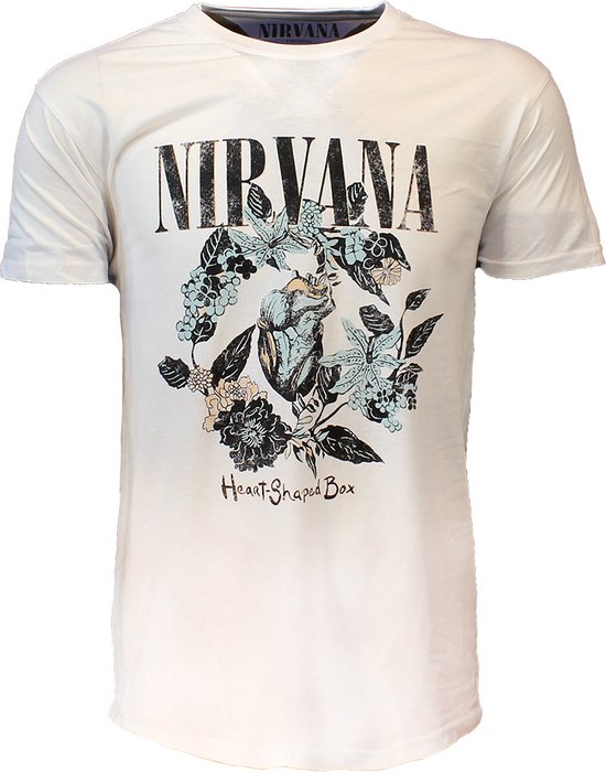 Nirvana Heart Shaped Box T-Shirt - Officiële Merchandise