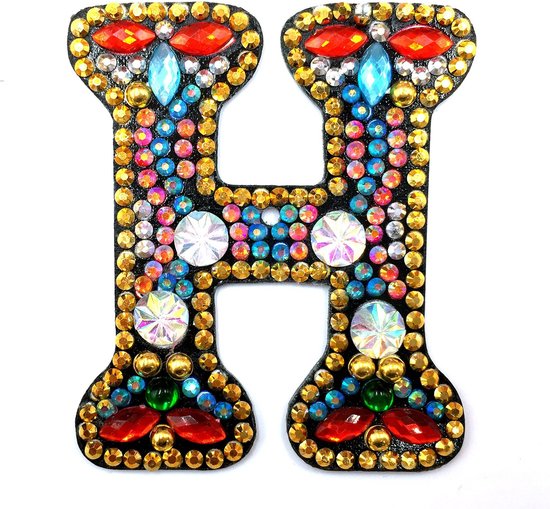 Diamond Painting Alfabet Letter H Volwassenen Hobby Kinderen