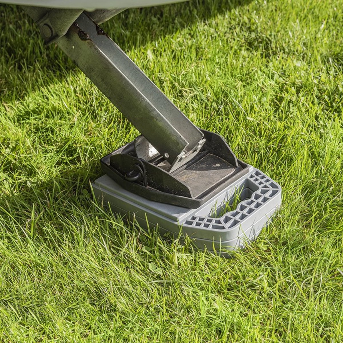 ProPlus onderlegplaten voor caravansteunvoeten set van 4 stuks