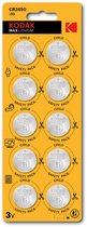 Bol.com Kodak MAX lithium button CR2450 10 pack aanbieding