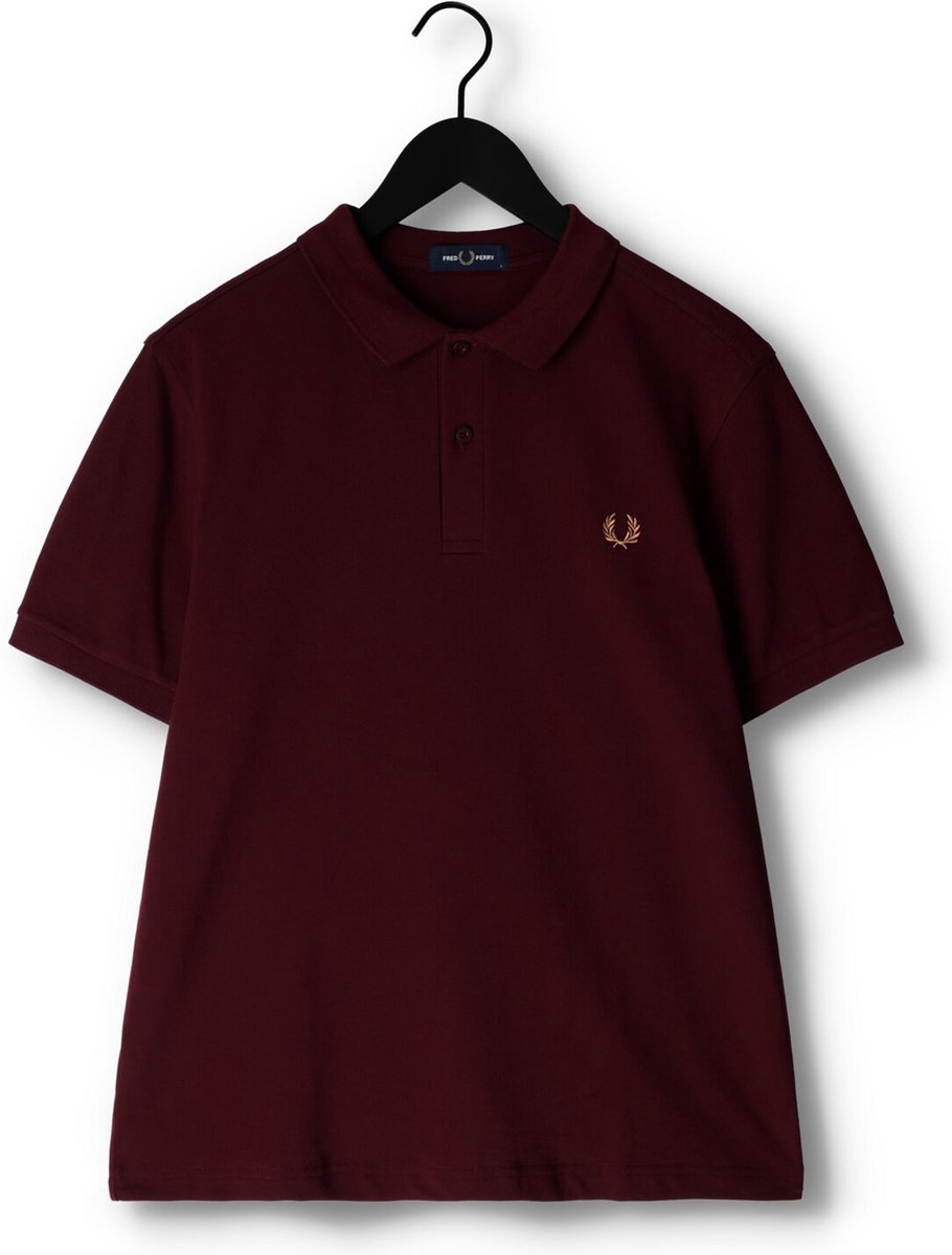 Fred perry polo bordeaux new arrivals