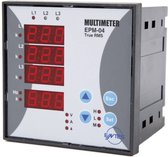 ENTES EPM-04-96 Digitaal inbouwmeetapparaat Spanning, stroom, frequentie, bedrijfsuren, urentotaal