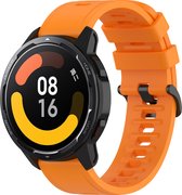Band Geschikt voor Xiaomi Watch S1 Active / Watch Color 2 Flexibel Oranje