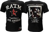 Rage Against The Machine Battle Star T-Shirt - Officiële Merchandise