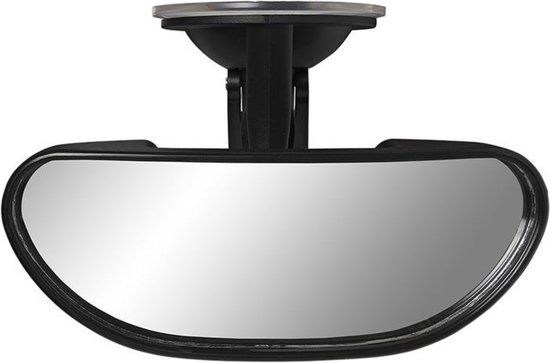 Auto Binnenspiegel Auto Vrachtwagen Spiegel 360° Verstelbaar Met Zuignap Interieur Achteruitkijkspiegel Universeel High-definition Groot Gezichtsveld Binnenspiegel Achteruitkijkspiegel(Suction cup