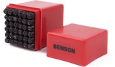 Benson Slagletters en Cijfers - Slagletterset - Ø 5 mm - 36 delig
