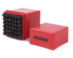 Benson Slagletterset - 36-delig - Ø 5 mm - Koolstofstaal - Inclusief Opbergdoos