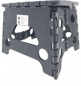 Tabouret - Tabouret - Escalier de cuisine - Pliable - Noir Blanc - jusqu'à 80 kg