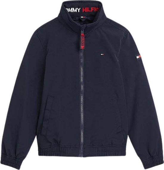 Tommy Kids Essential Jacket Kids - Garçons - Blauw - 8 ans