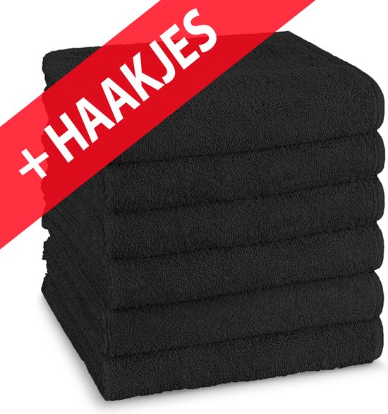 NatureMark Badstof handdoeken 8-pack 50x100cm, 100