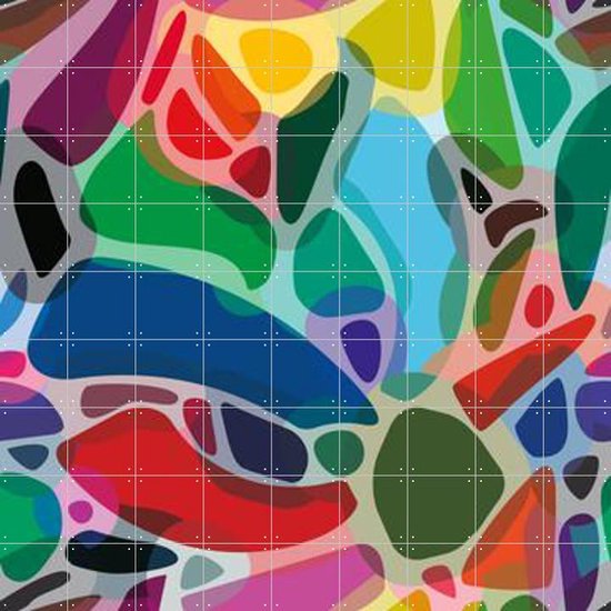 IXXI Ivarsy - Wanddecoratie - Abstract - 180 x 180 cm