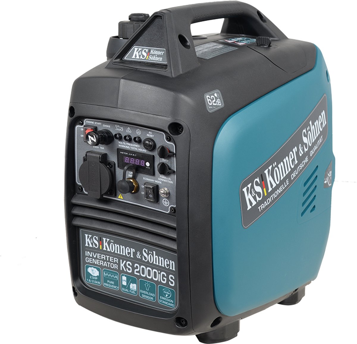 LPG/benzine Inverter generator “Könner & Söhnen – KS 2000iG S