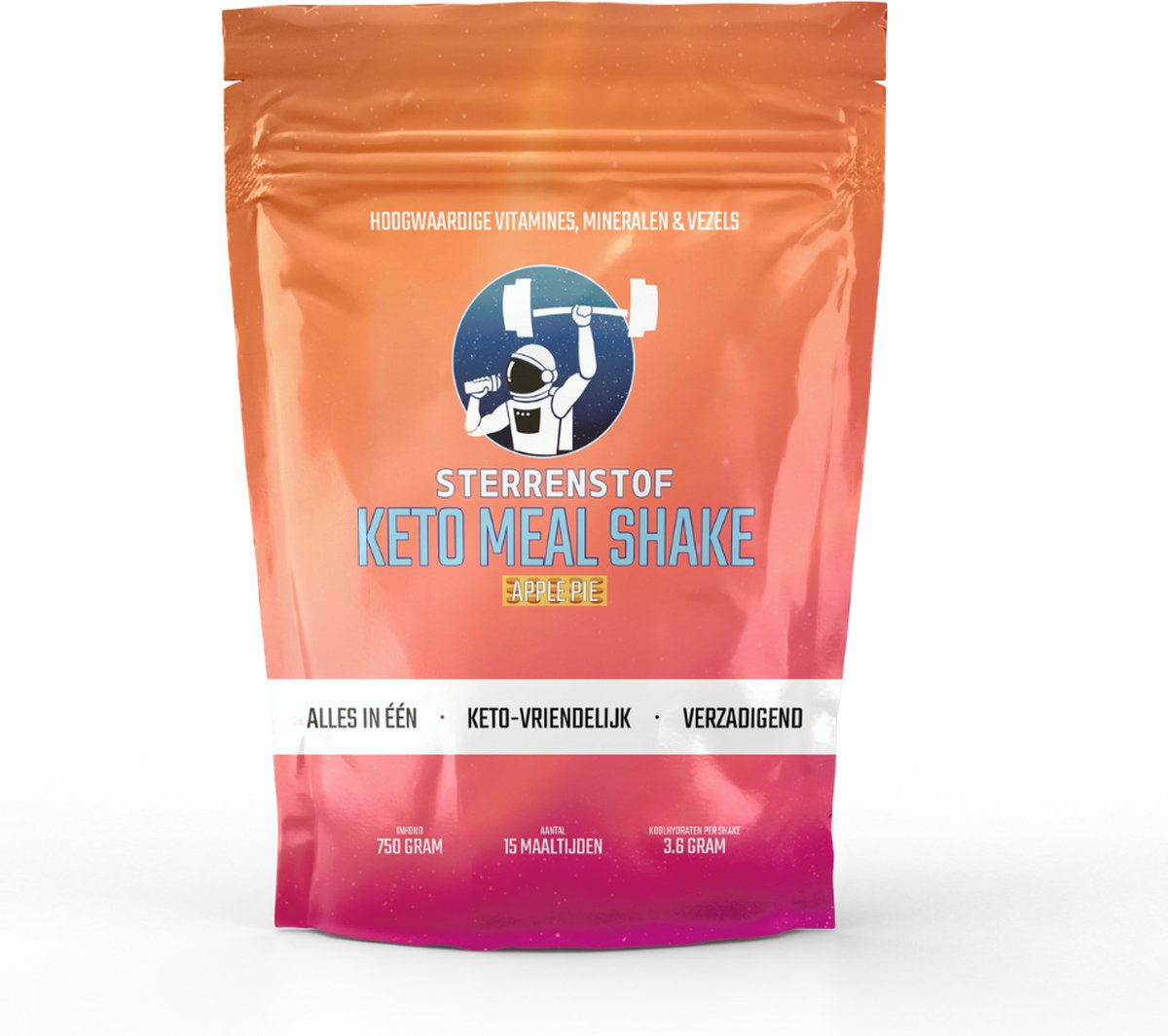 Goedkoopste Sterrenstof Keto Meal Shake - Keto dieet - Afvallen - Koolhydraatarm - 15 maaltijdshakes