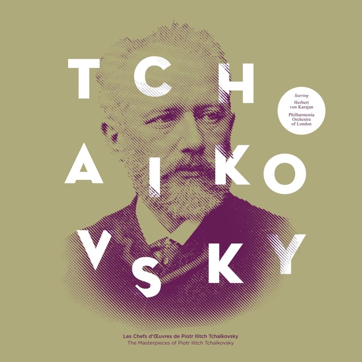 Various Artists - Les Chefs D'Œuvres de = The Masterpieces Of Pyotr Ilitch Tchaikovsky (LP)