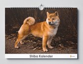 Shiba Kalender - Verjaardagskalender - 35x24cm - Huurdies