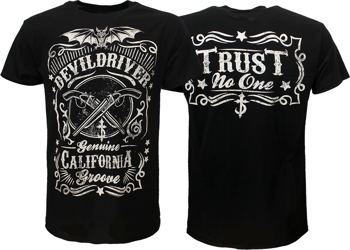 DevilDriver Sawed Off Shotguns T-Shirt - Officiële Merchandise - L