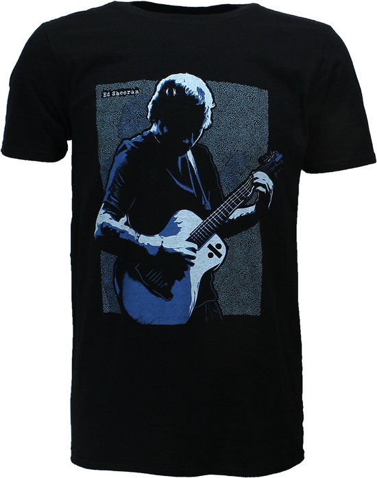 Ed Sheeran Chords T-Shirt Zwart - Officiële Merchandise