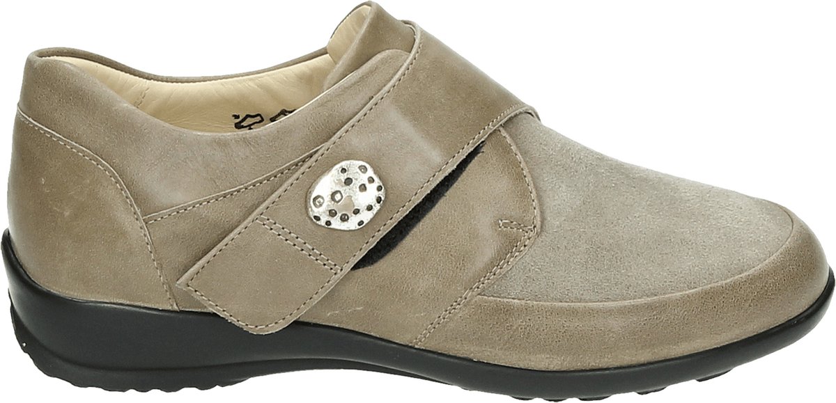 Actiflex - 89095 - Dames veterschoenen - Kleur: Wit/beige - Maat: 38