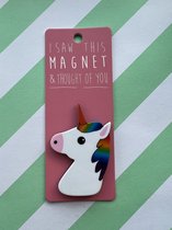 Koelkast magneet - Magnet - Unicorn - MA118