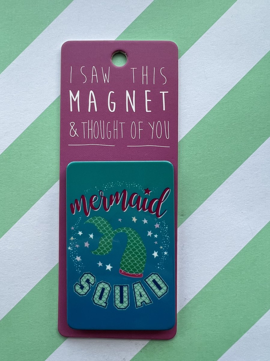 Koelkast magneet - Magnet - Mermaid Squad - MA120