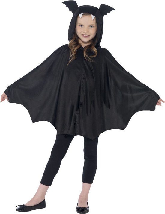 Smiffys Verkleedpak Vleermuis - voor kinderen - Halloween kostuum 128/140