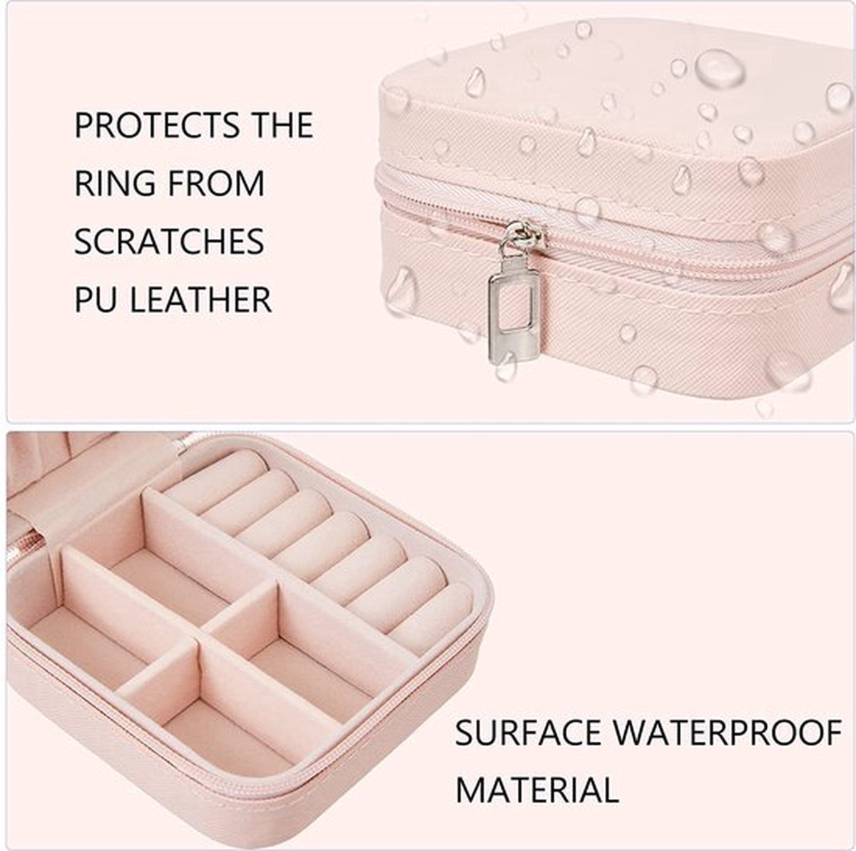 BOTC Sieradendoos - Luxe Sieradenhouder - Bijouteriedoos Opbergbox - Juwelen Opbergdoos — cadeau in Sieraden - foto 3
