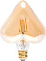LED Lamp - Igia Glow Heart - E27 Fitting - 4W - Warm Wit 1800K - Amber