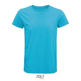 SOL'S - Crusader T-shirt - Aqua - 100% Biologisch katoen - XXL