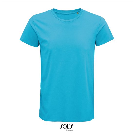 SOL'S - Crusader T-shirt - Aqua - 100% Biologisch katoen - XS